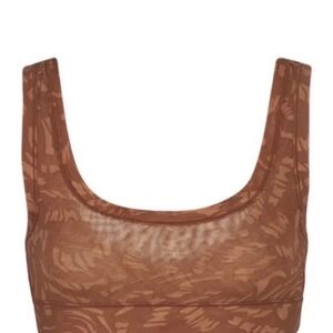 Skims Mesh Bra and Shorts Set